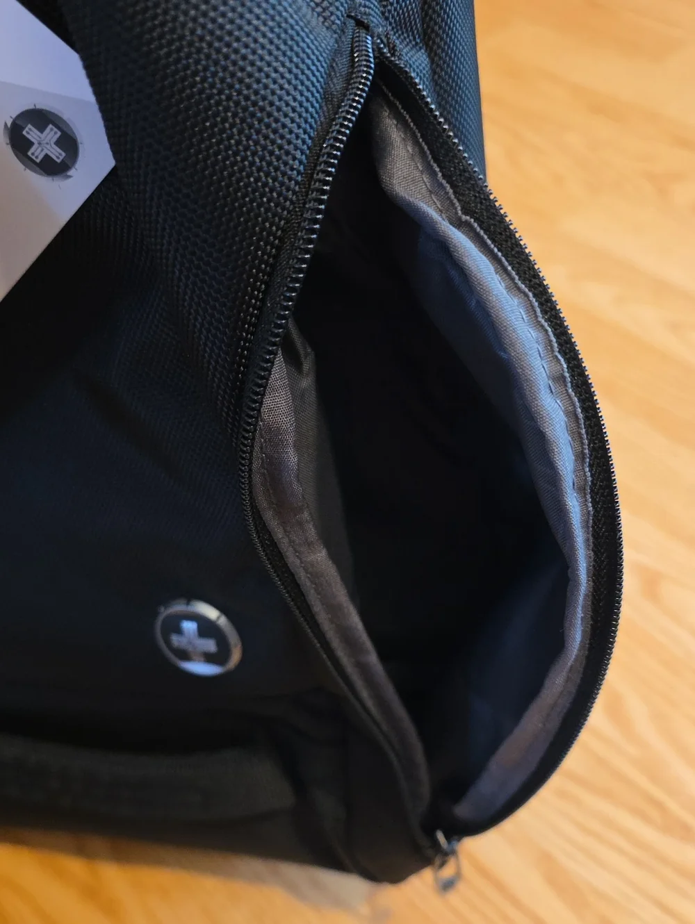SwissGear Black Travel Backpack